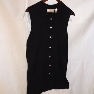 Passports Of Pieri Imports Black Sweater Vest | Size M